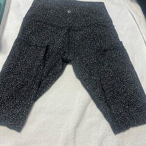 lululemon athletica Black Speckle Athletic legging